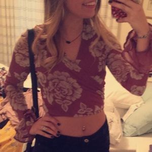 Wrap around or tie top